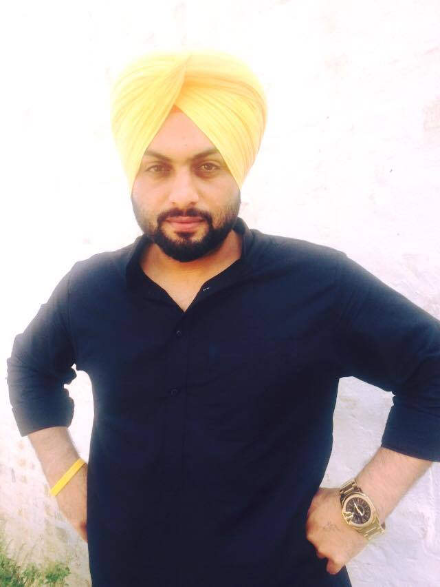 Aarsh Benipal In Yellow Turban
