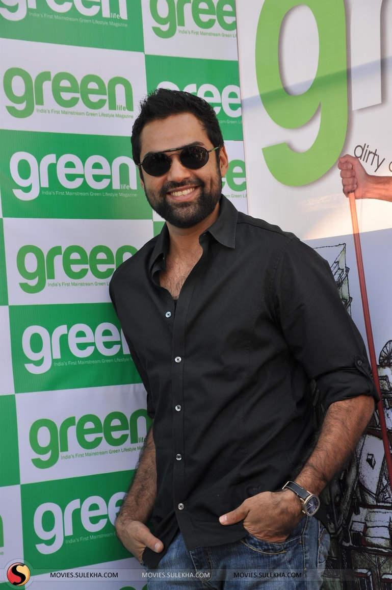 Abhay Deol In Black Goggles