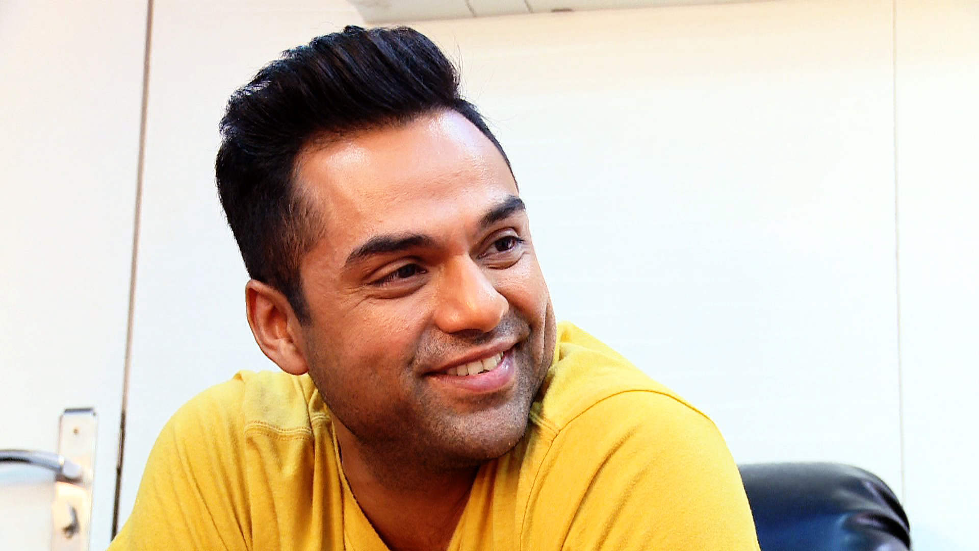 Abhay Deol In Yellow Shirt