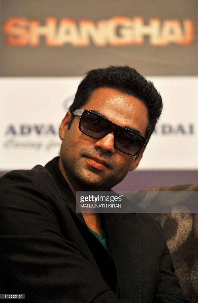 Abhay Deol Wearing Black Goggles