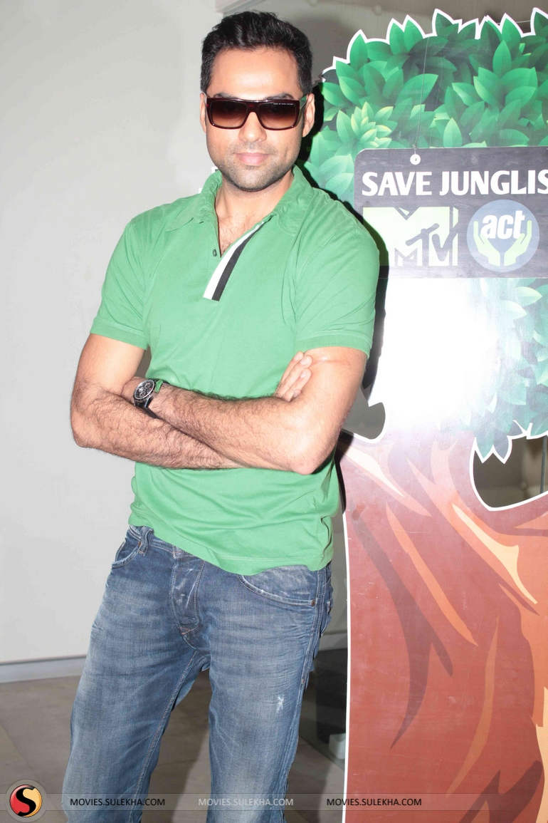 Abhay Deol Wearing Green Shirt