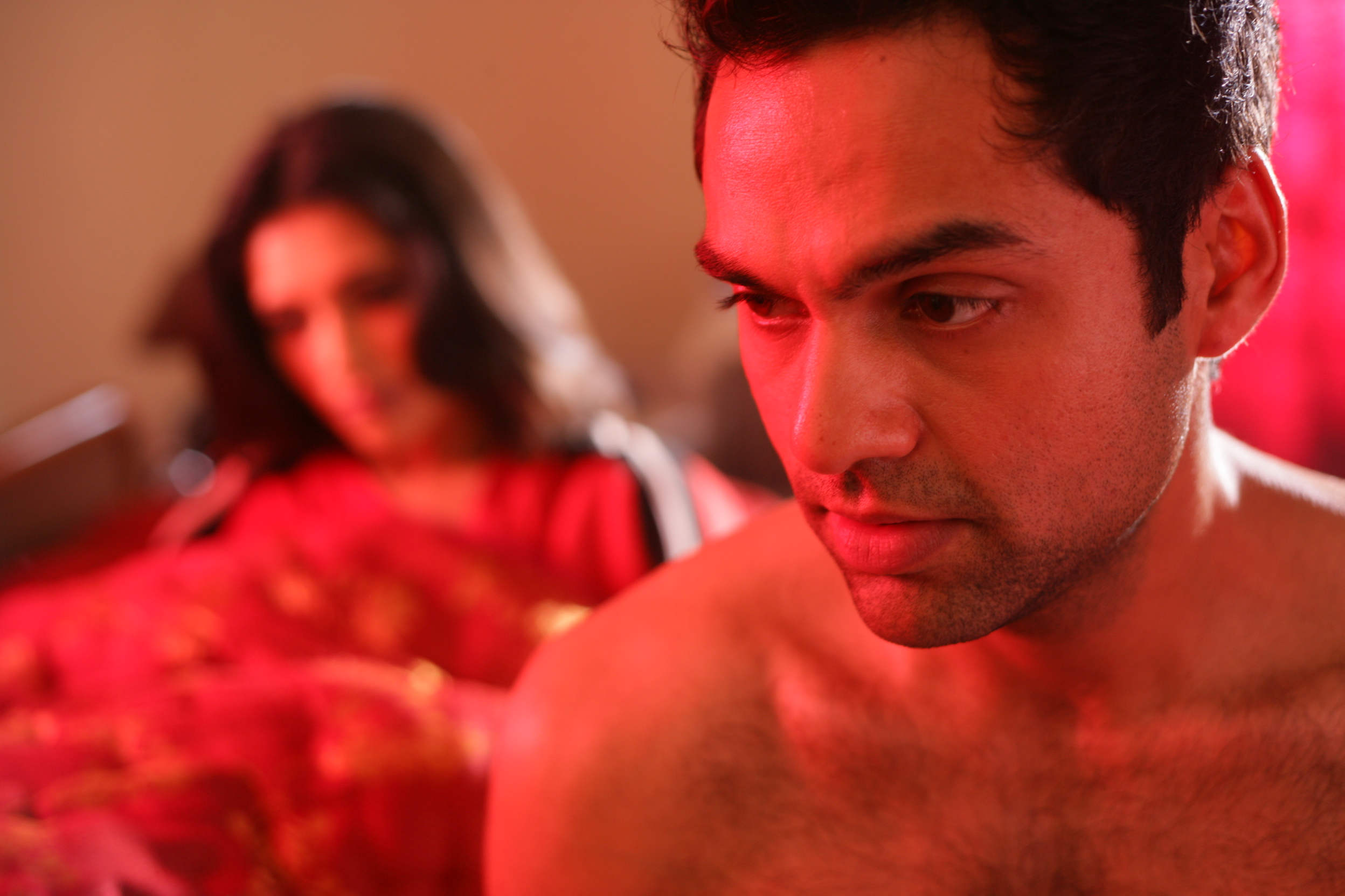 Abhay Deol With His Costar