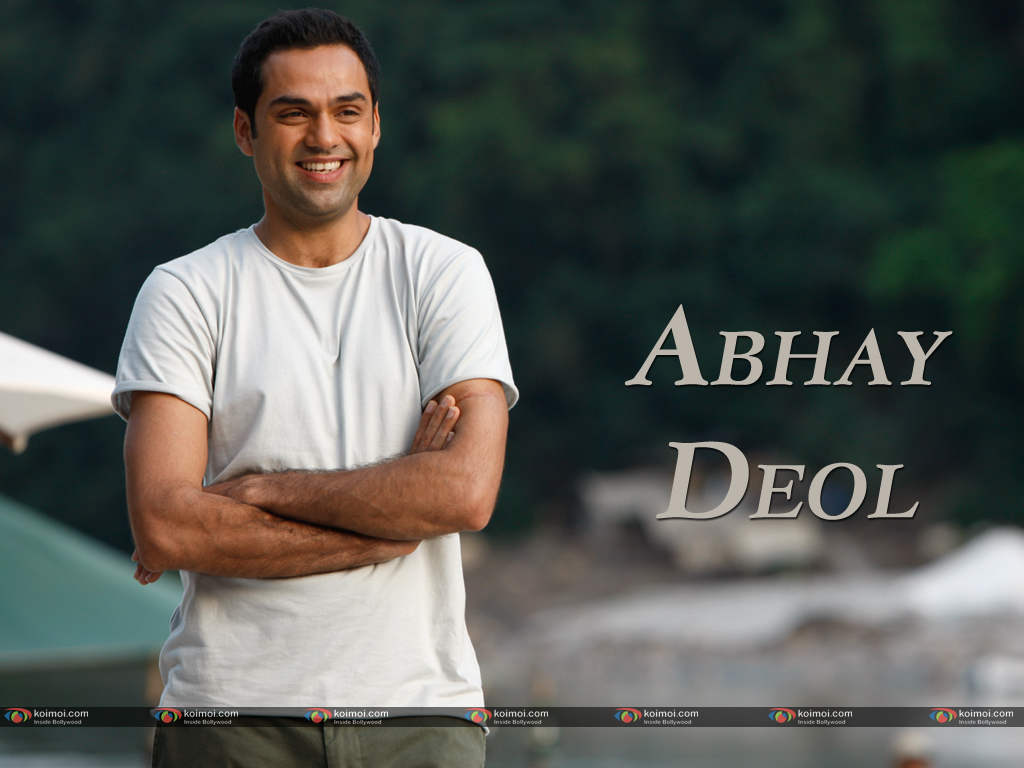 Actor Abhay Deol In White T-shirt