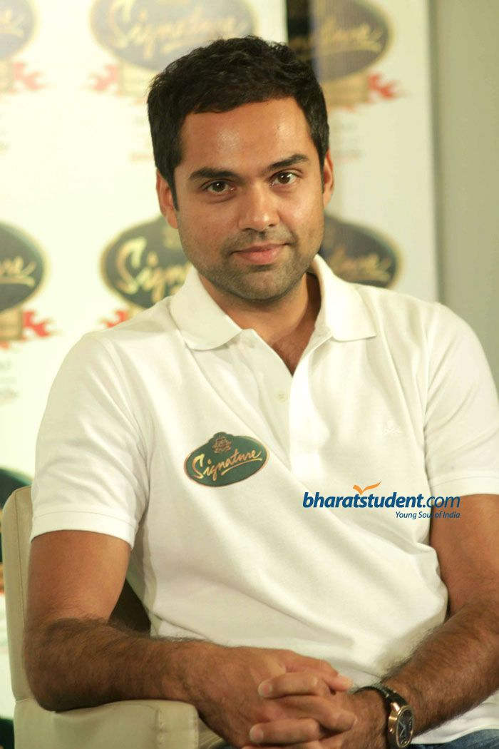 Picture Of Abhay Deol In White Tshirt
