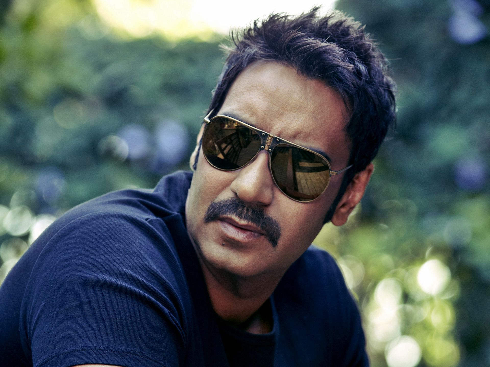 Actor Ajay Devgan Wearing Goggles