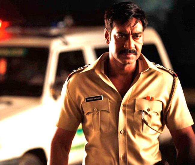 Ajay Devgan Angry Look Action Movie Singham