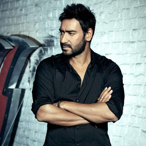 Ajay Devgan In Black Shirt