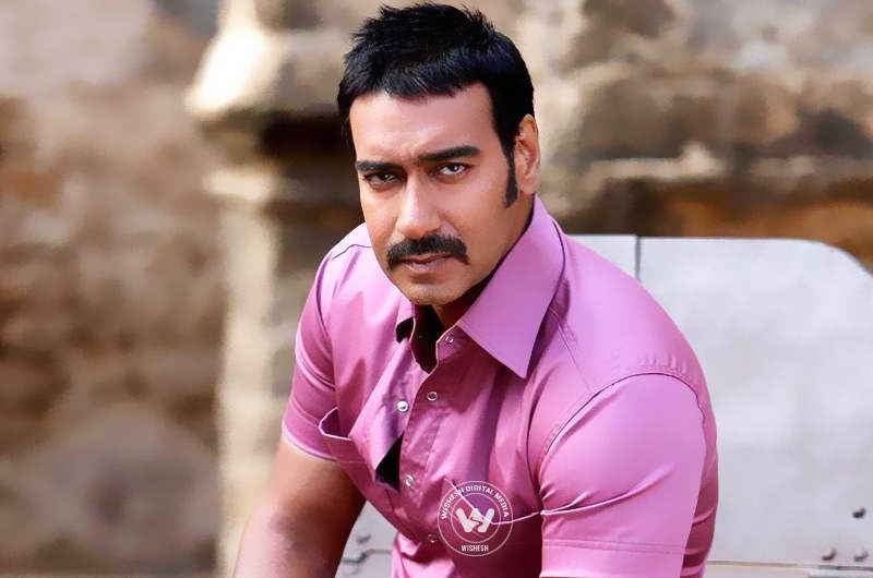 Ajay Devgan In Pink Shirt