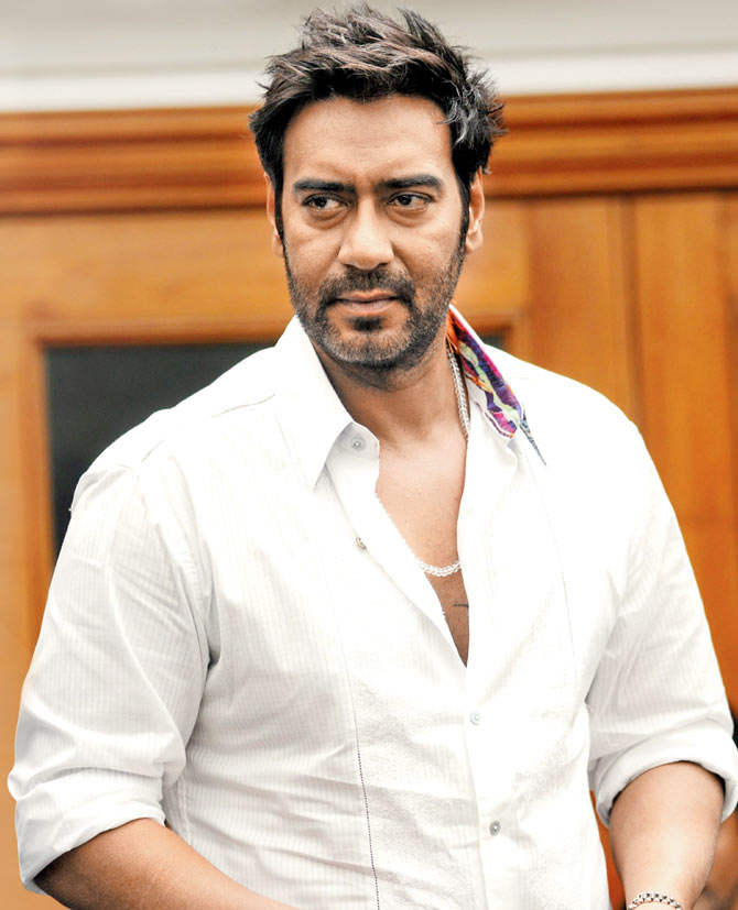 Ajay Devgan In White Shirt