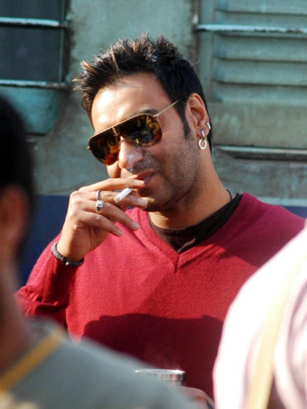 Ajay Devgan Smoking