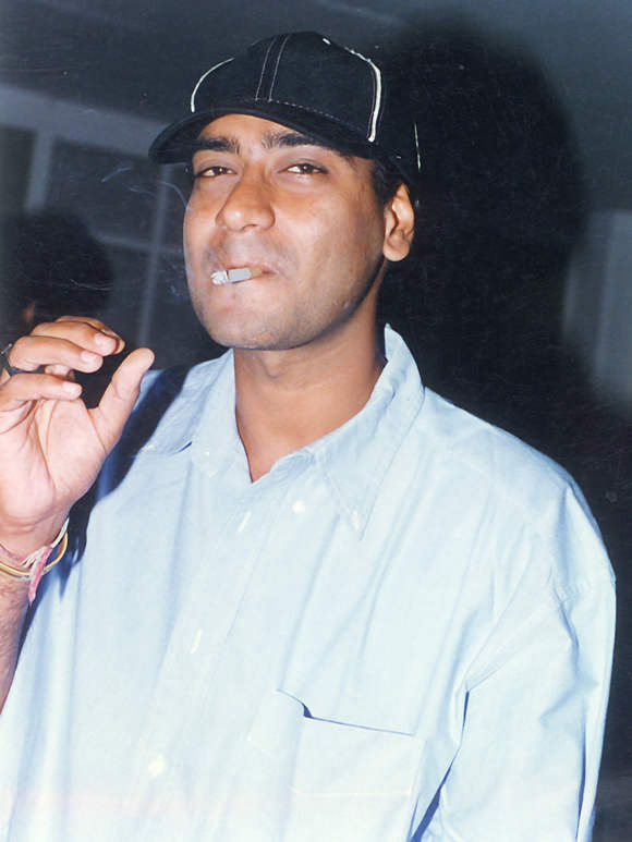 Ajay Devgan Wearing Cap
