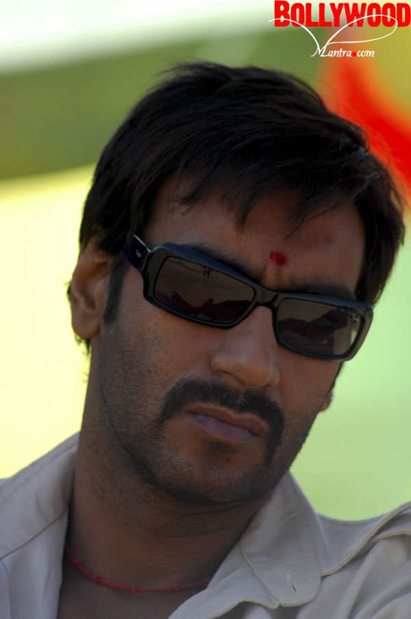Stylish Ajay Devgan Wearing Black Goggles