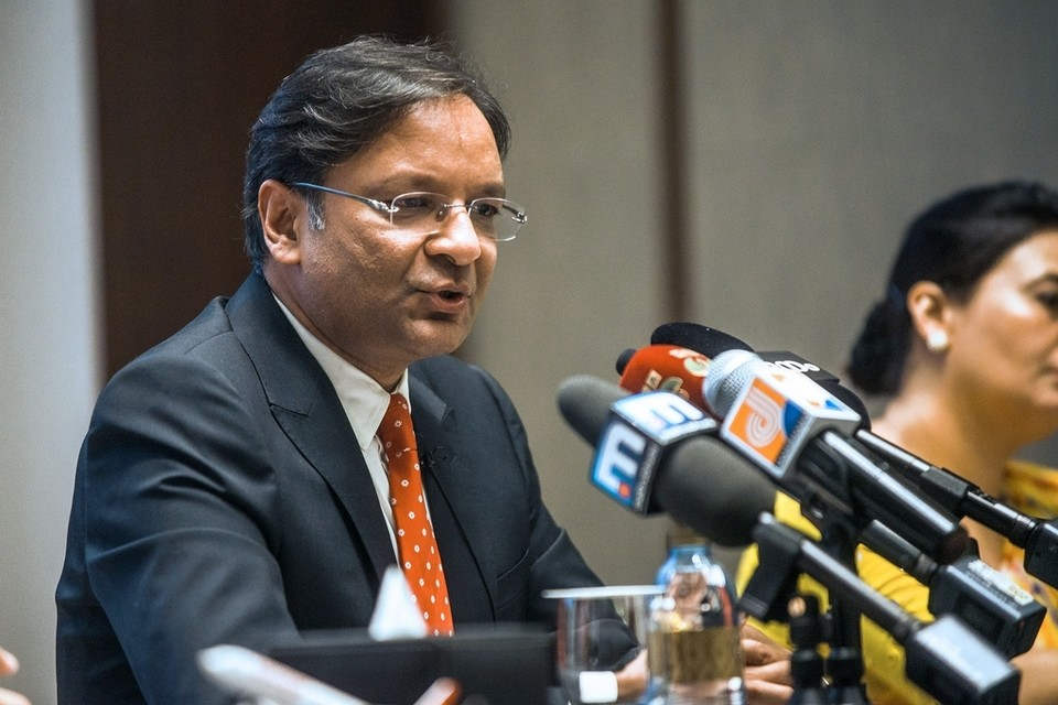 Ajay Singh With Media