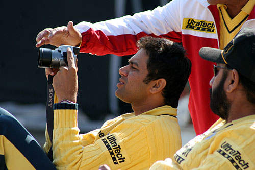 Akash Chopra Holding Camera