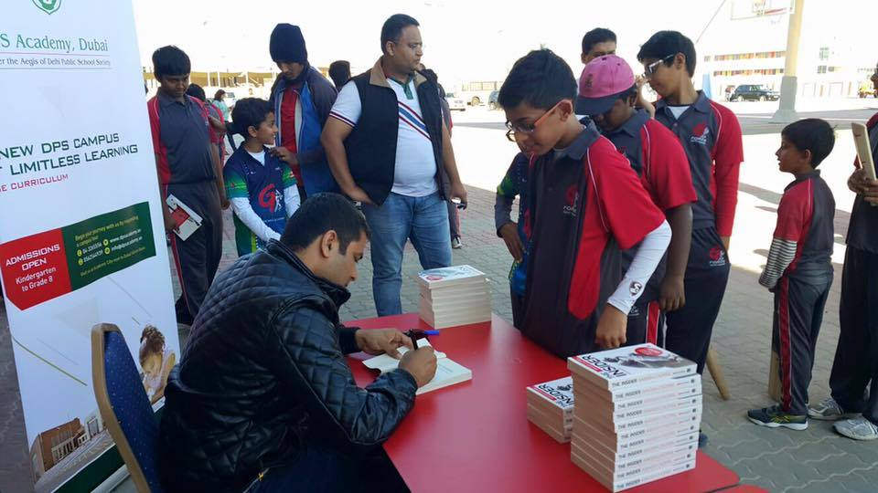 Akash Chopra Signing Autograph