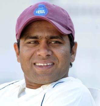 Akash Chopra Wearing Cap