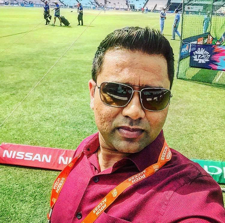 Akash Chopra Wearing Sunglasses