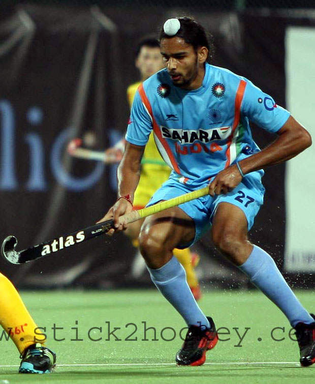 Akashdeep Singh During Match