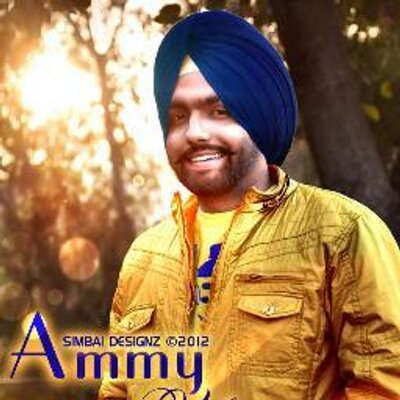 Ammy Virk Wearing Blue Turban