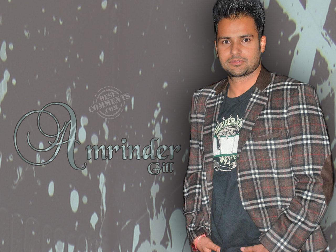 Amrinder Gill Looking Cool