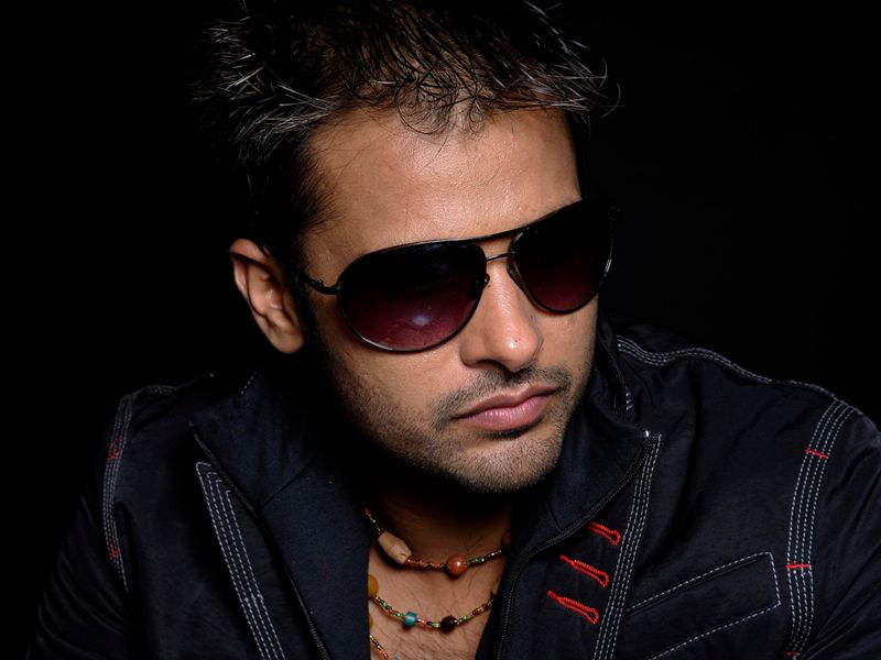 Amrinder Gill Wearing Goggles