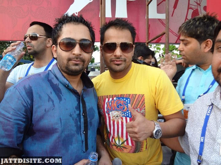 Sherry Maan With Amrinder Gill