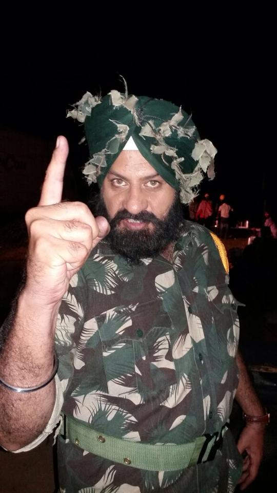 Amritpal Singh Billa In Army Uniform