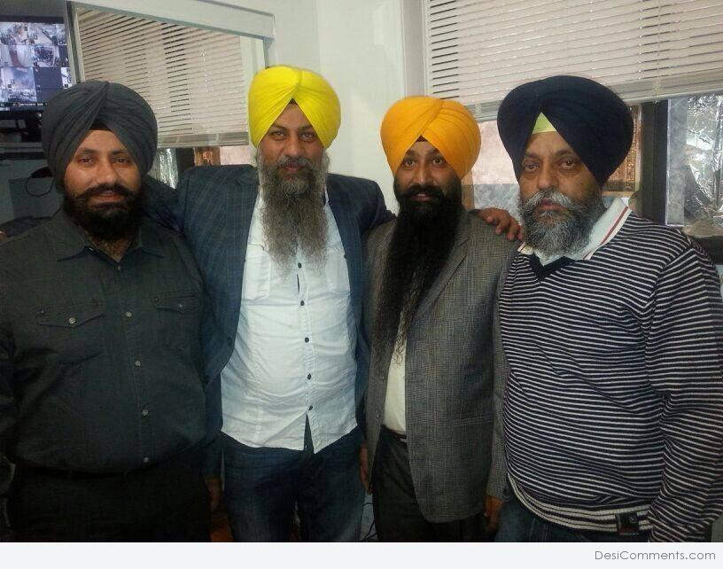 Amritpal Singh Billa With His Friends