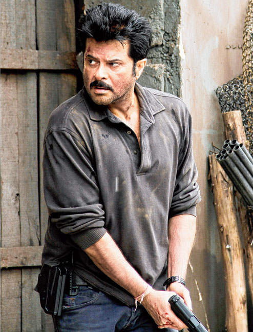 Anil Kapoor  During Shoot