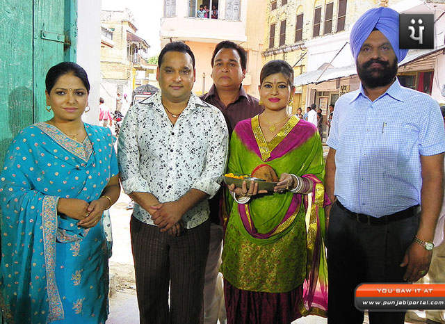 Anita Shabdeesh With Punjabi Stars