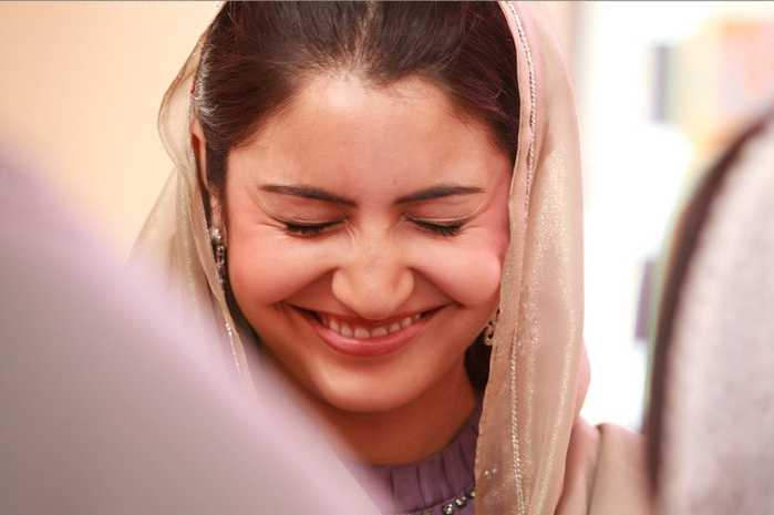 Smiling Face Of Anushka Sharma
