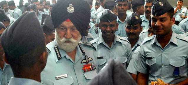 Indian Air Force Officer Arjan Singh