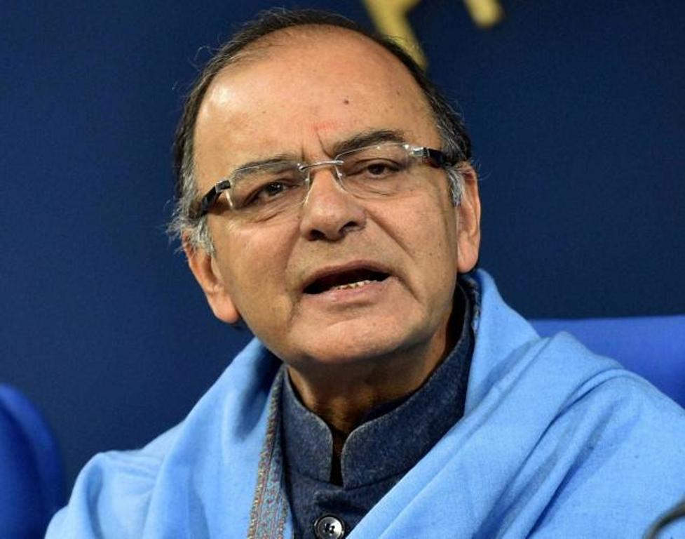Picture Of Finance Minister Arun Jaitley