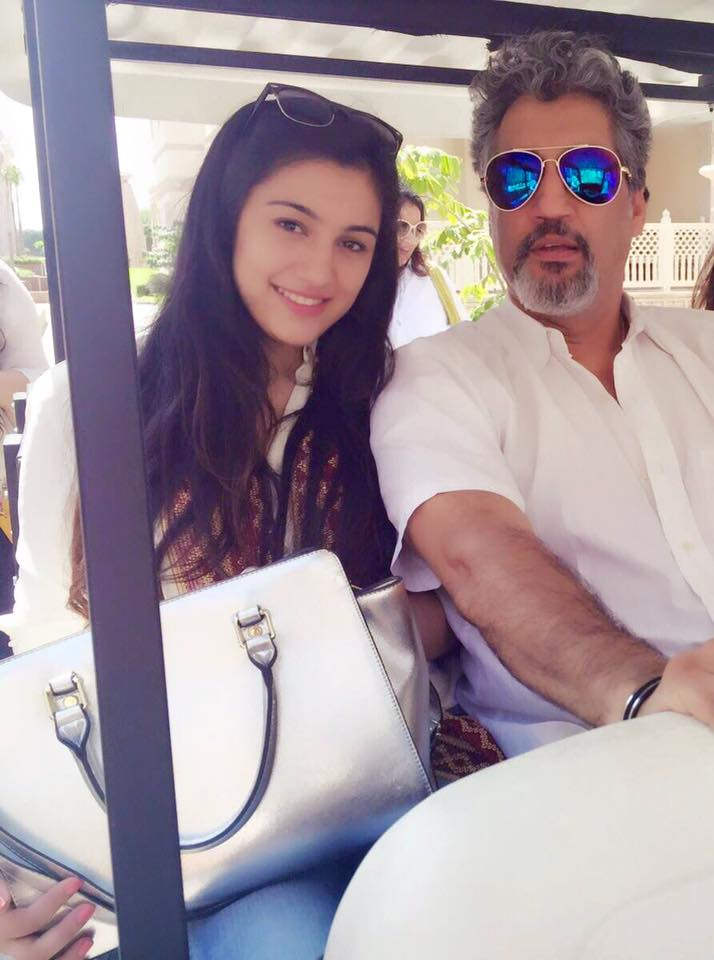 Atul Wassan And His Daughter