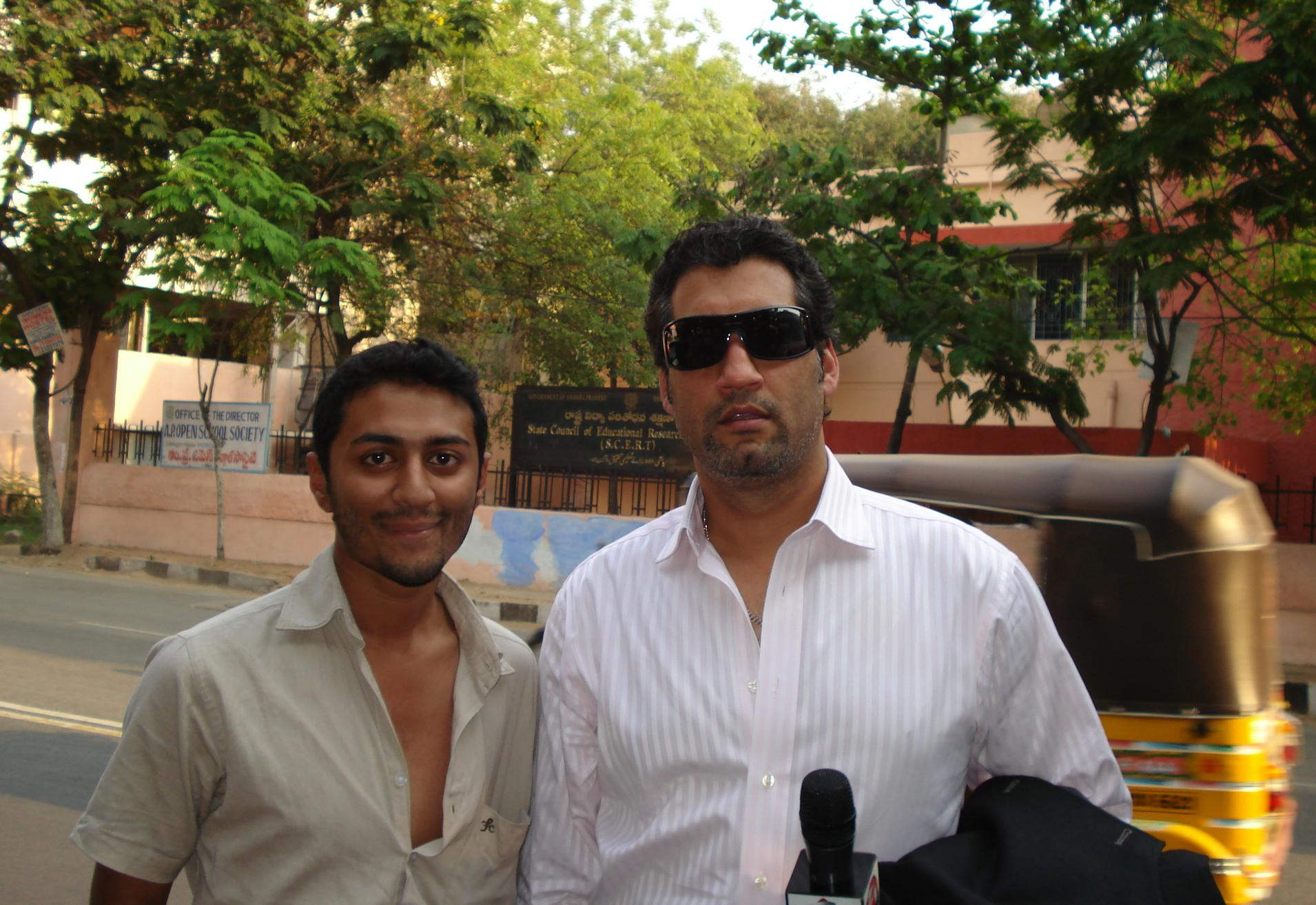 Atul Wassan With His Fan