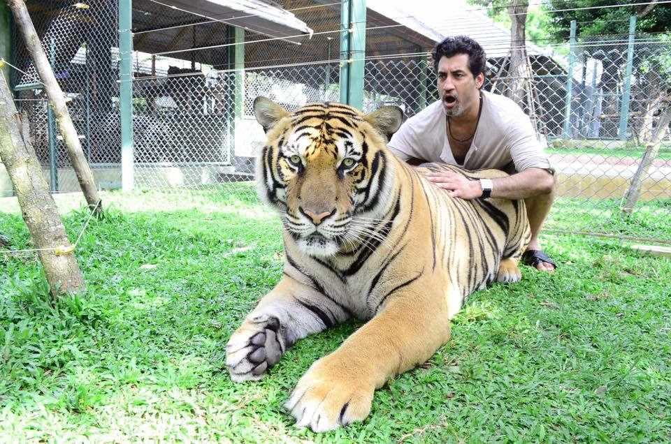 Atul Wassan With Tiger