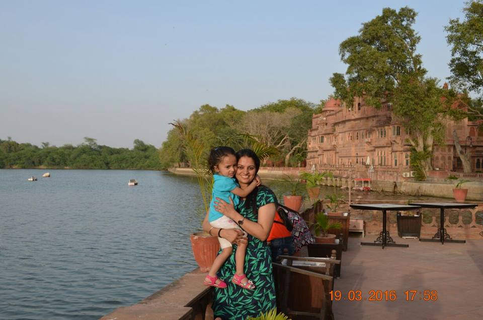 Avneet Kaur Sidhu With Her Baby