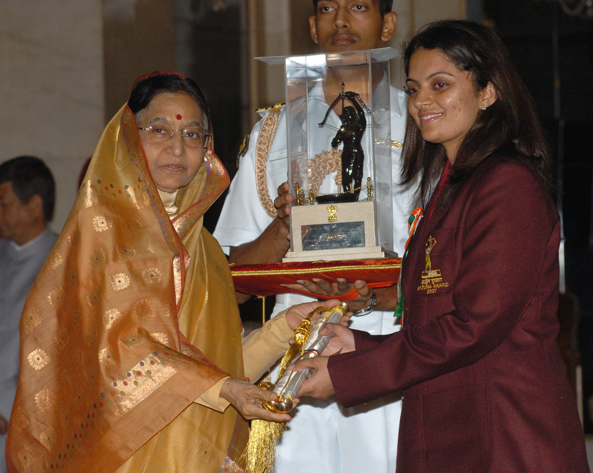Avneet Sidhu Holding Award