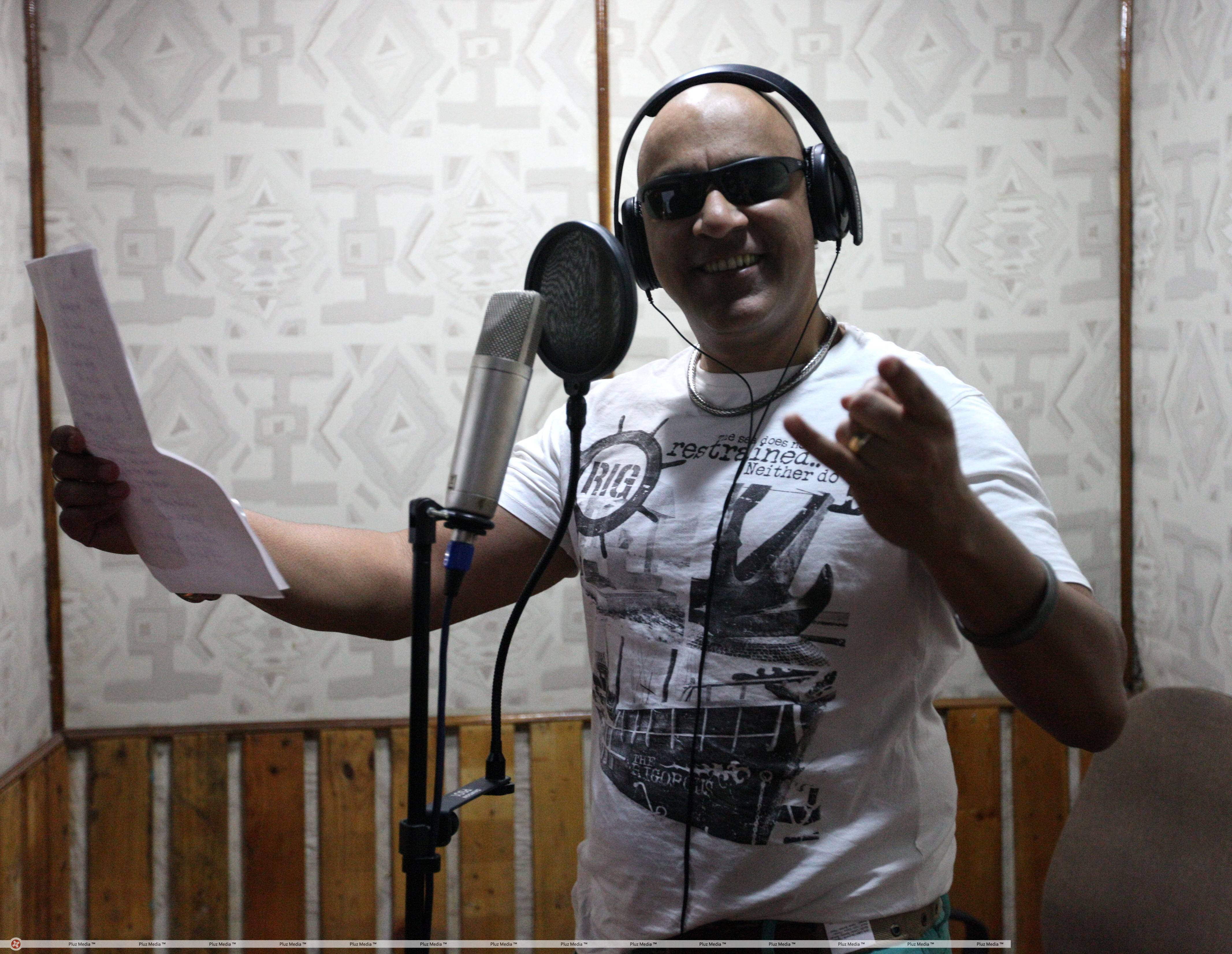 Baba Sehgal Recording Song