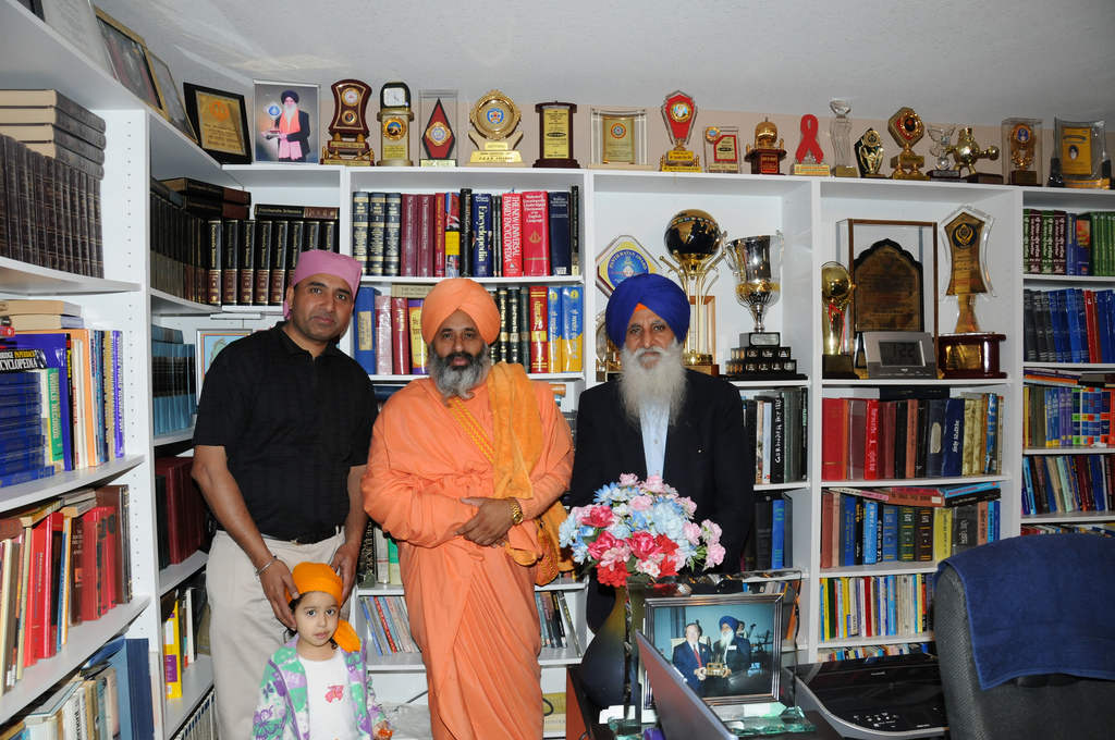 Balbir Singh Seechewal In Library