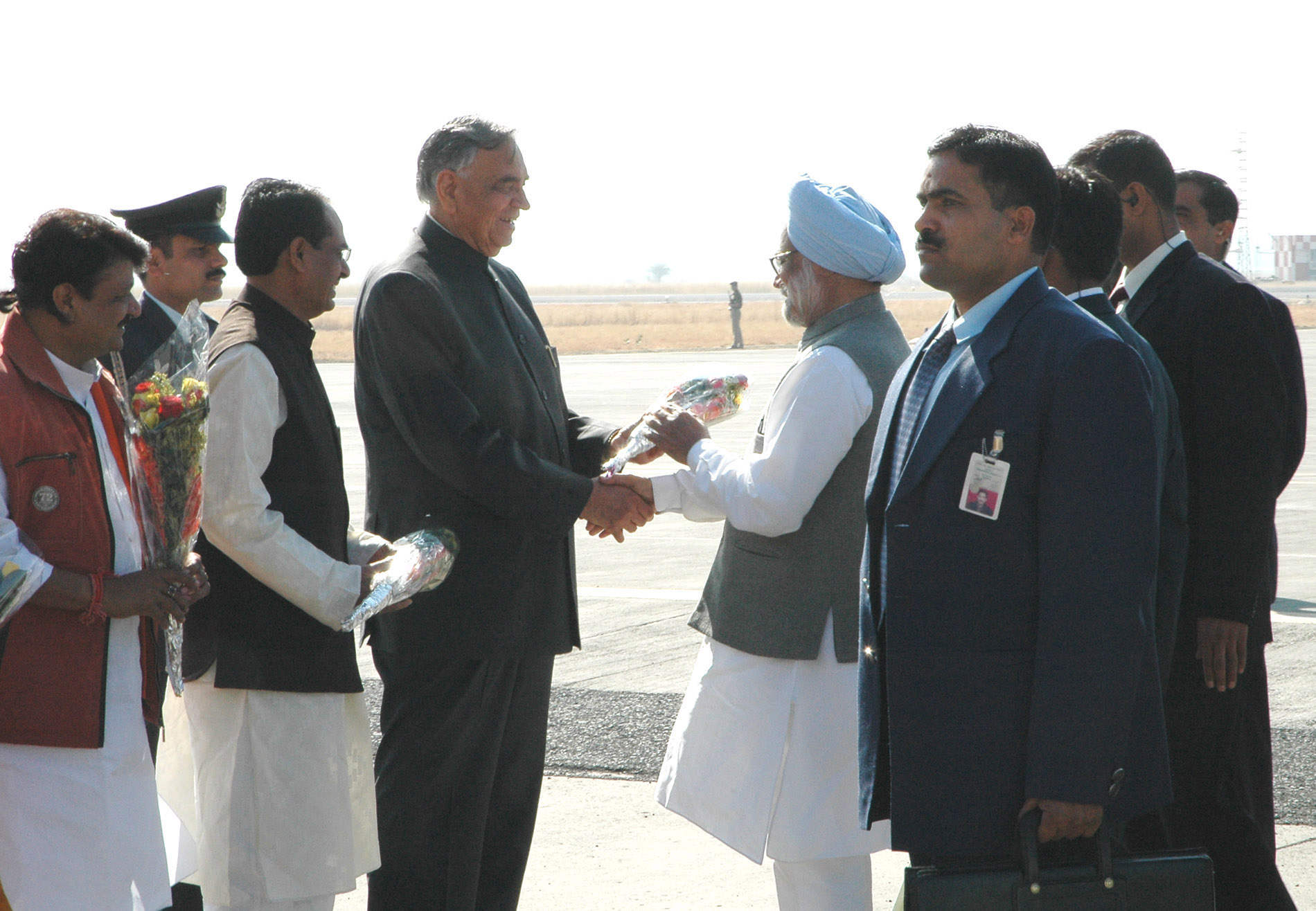 Balram Jakhar And Manmohan Singh