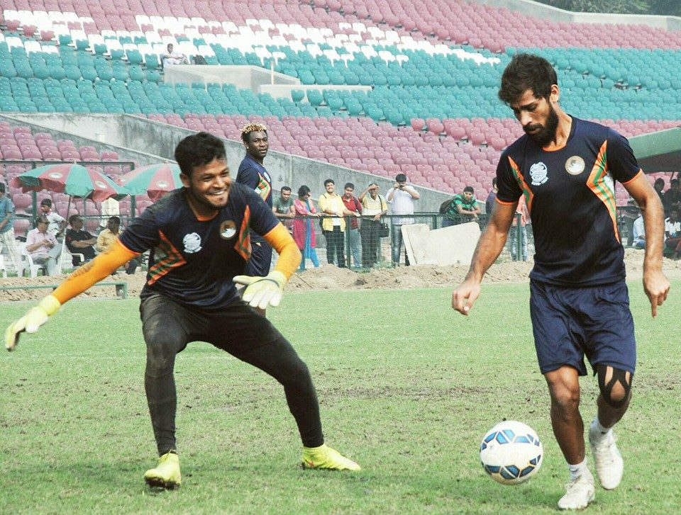 Balwant Singh Playing Football