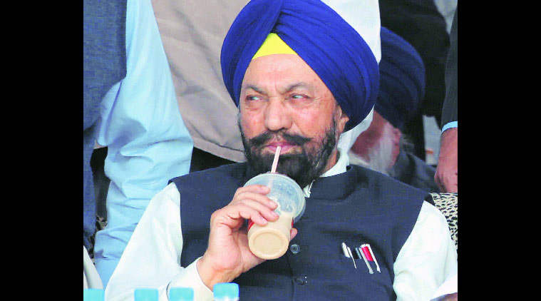 Balwant Singh Ramoowalia Drinking