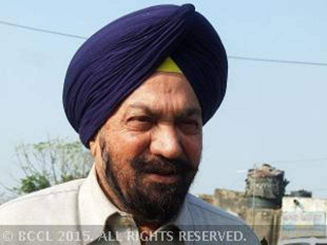 Balwant Singh Ramoowalia In Blue Turban