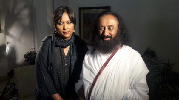 Barkha Dutt And Ravi Shankar