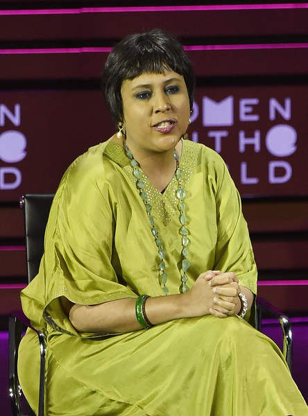 Barkha Dutt In Green Suit