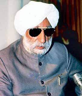 Beant Singh In White Turban