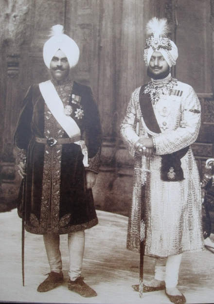 Bhupinder Singh With His Father