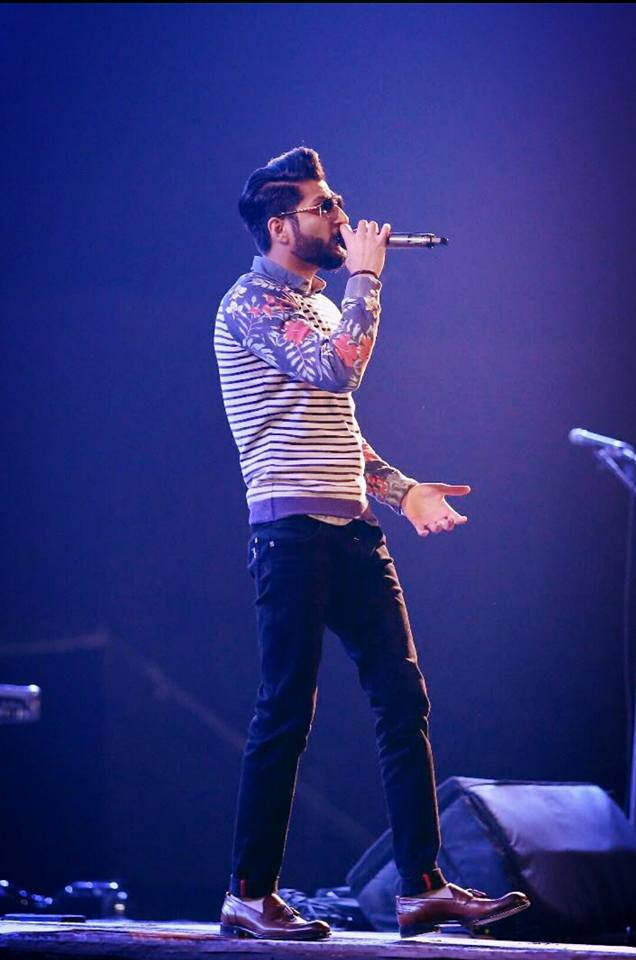 Singer Bilal Saeed  Performing