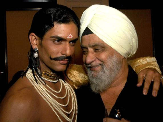 Bishan Singh Bedi With His Son